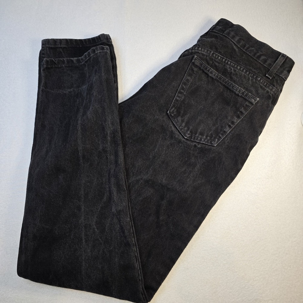 VTG 90s Gap Jeans Womens 14 Long Black Classic‎ Fit High Rise Mom Jean USA Made